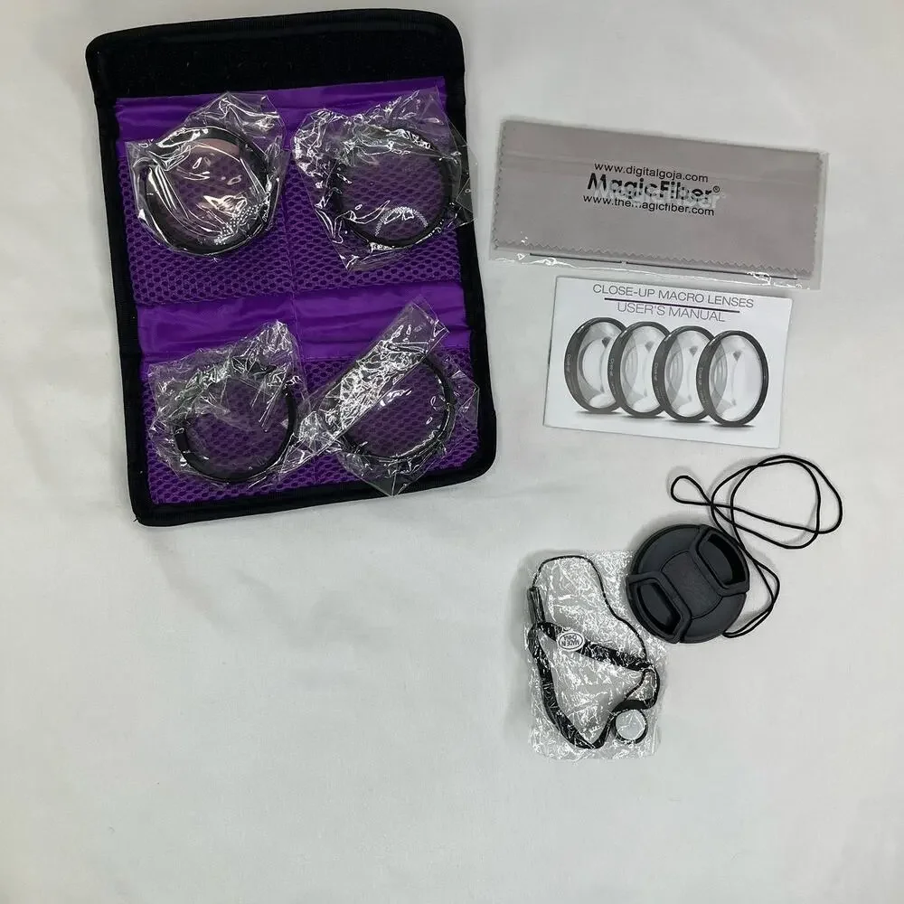 Altura Photo Close-up Macro Lenses(4) New In Package With Case and lens cover
